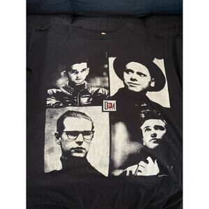 DEPECHE MODE -GRAIL- Music 4 the Masses Concert Tee-L-Purchased in '88-EXCELLENT